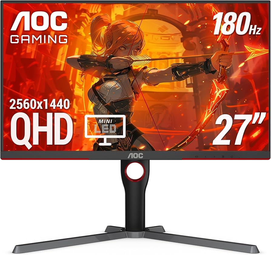 AOC Q27G3XMN 27-inch QHD Mini-LED Gaming Monitor