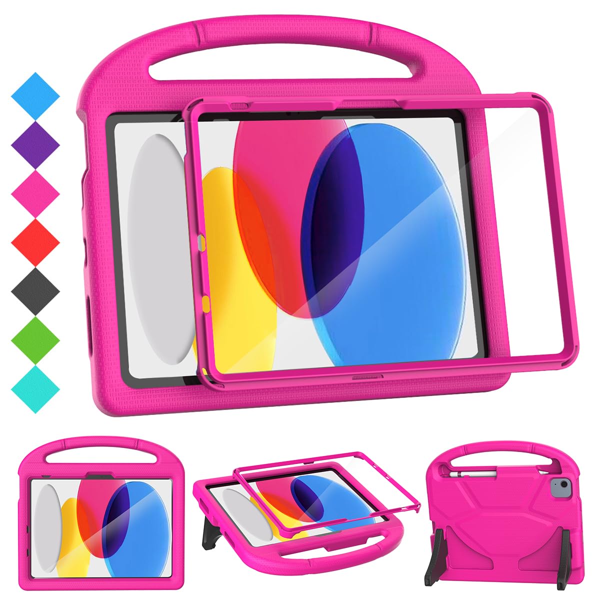Apple iPad (10th Generation) 64GB with Kids Case