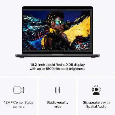 Apple MacBook Pro 16-inch (M4 Max, 48GB RAM, 1TB SSD)