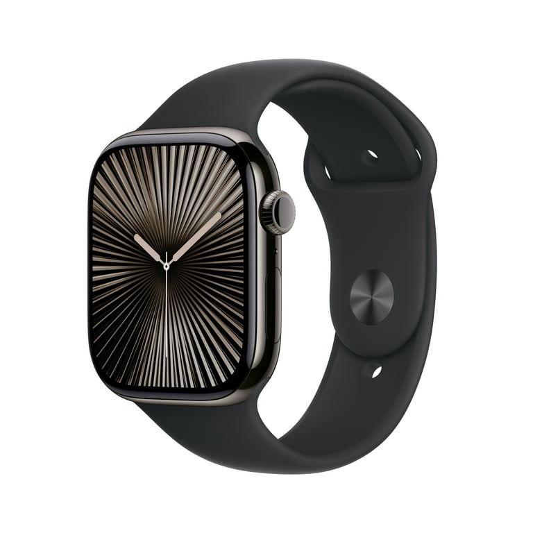 Apple Watch Series 10 (46mm, GPS + Cellular, Black Titanium)