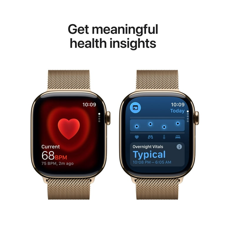Apple Watch Series 11 (45mm GPS + Cellular, Titanium)
