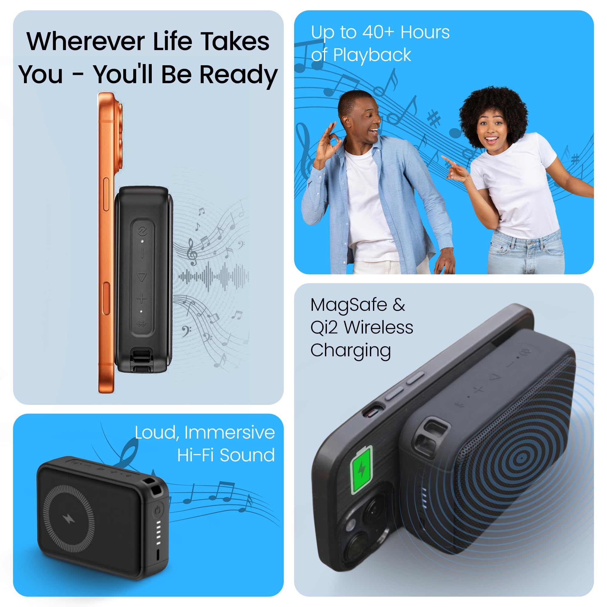 AquaVault Portable Speaker Float