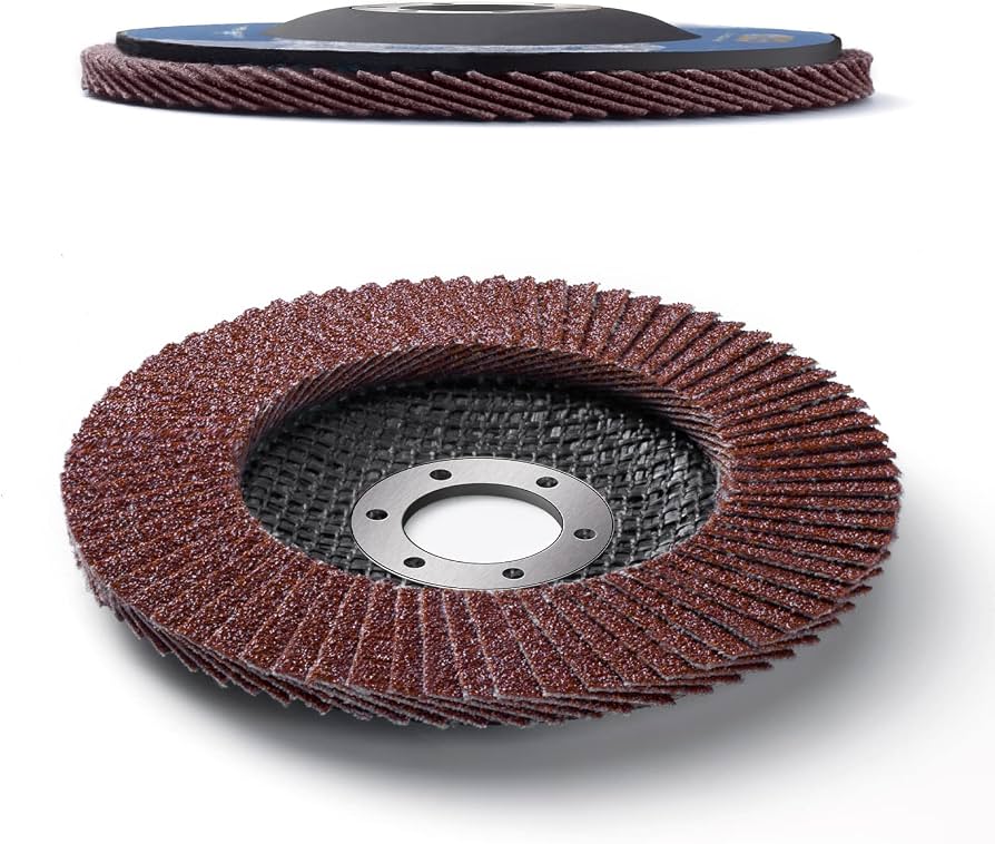 ARC 4.5" Woodworking Flap Sanding Discs (Pack of 10, 60-Grit)