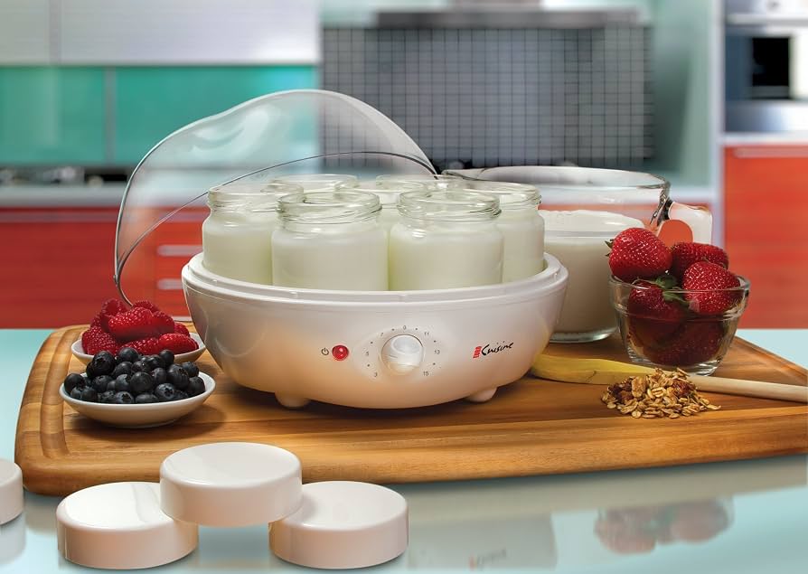 Aroma Housewares YM-1 Yogurt Maker, 4 Jars