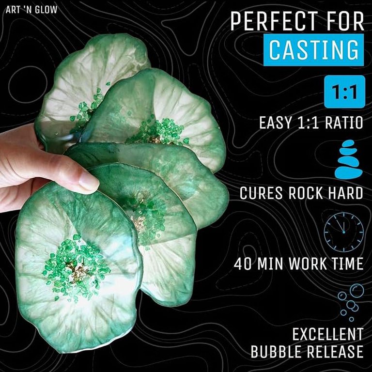 Art 'N Glow Clear Epoxy Resin Kit (16 oz)