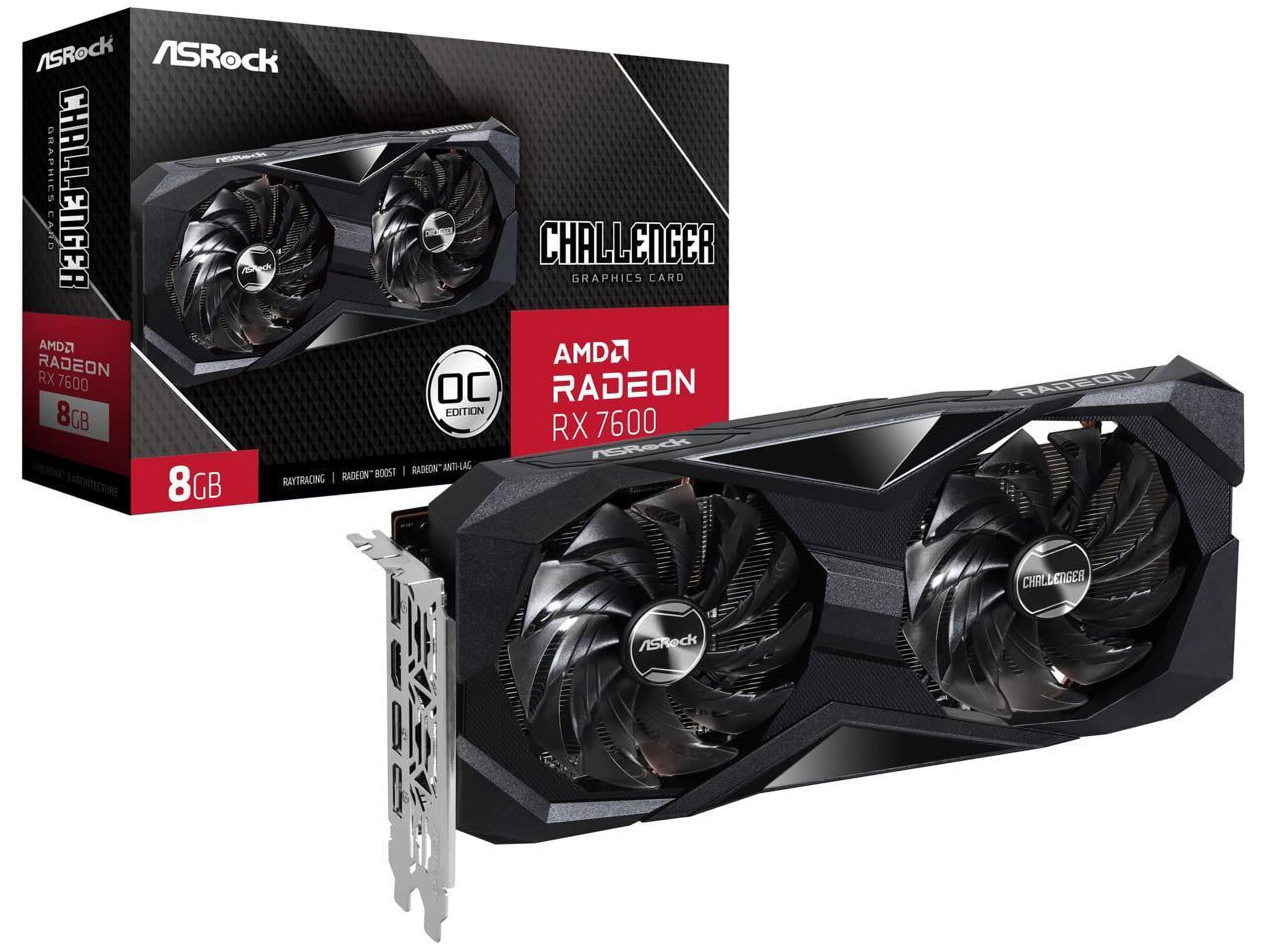 ASRock Challenger Radeon RX 7600 8GB
