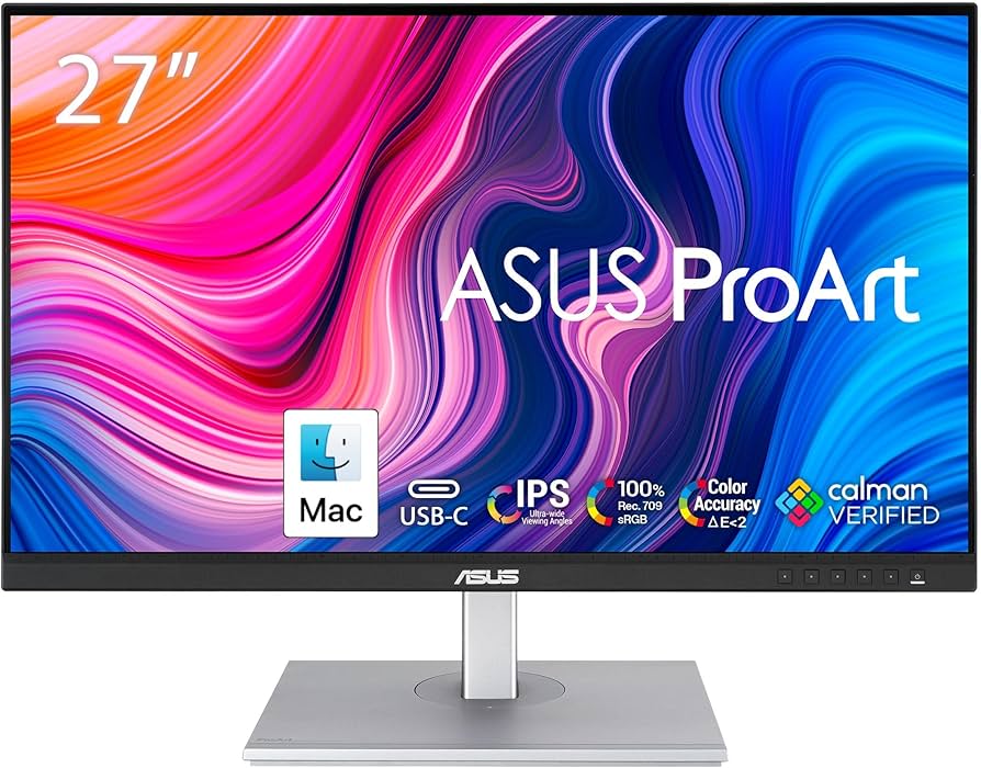 ASUS ProArt PA278CV 27-inch WQHD USB-C Professional Monitor
