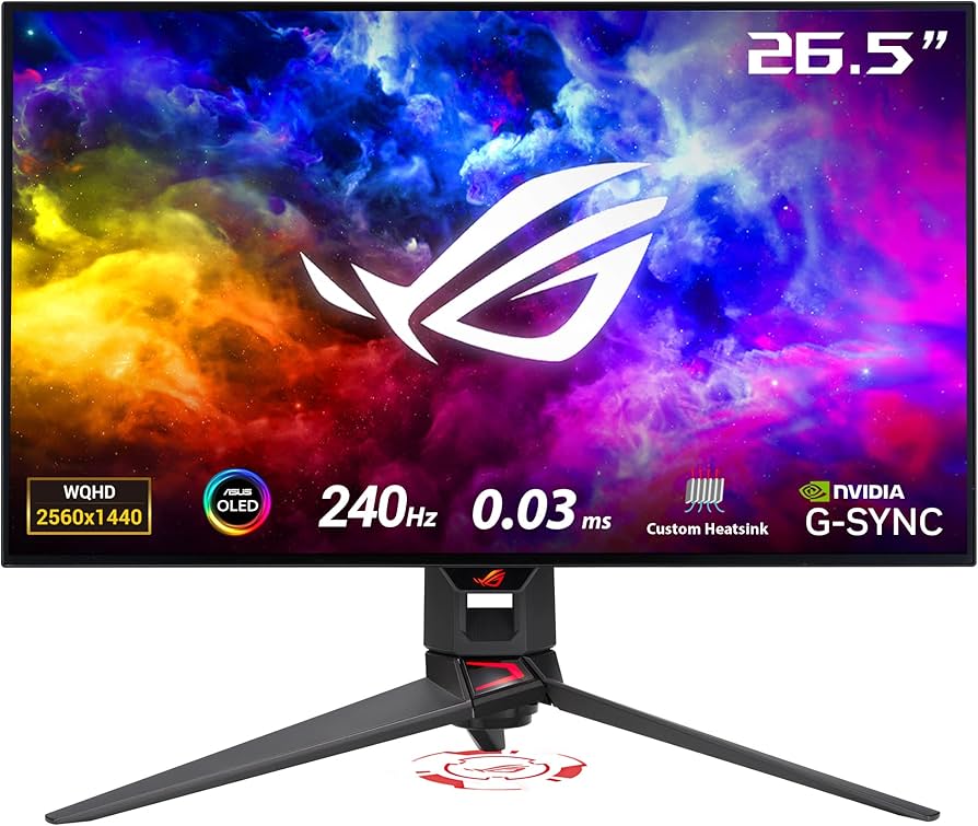 ASUS ROG Swift OLED PG27AQDM 27-inch Monitor