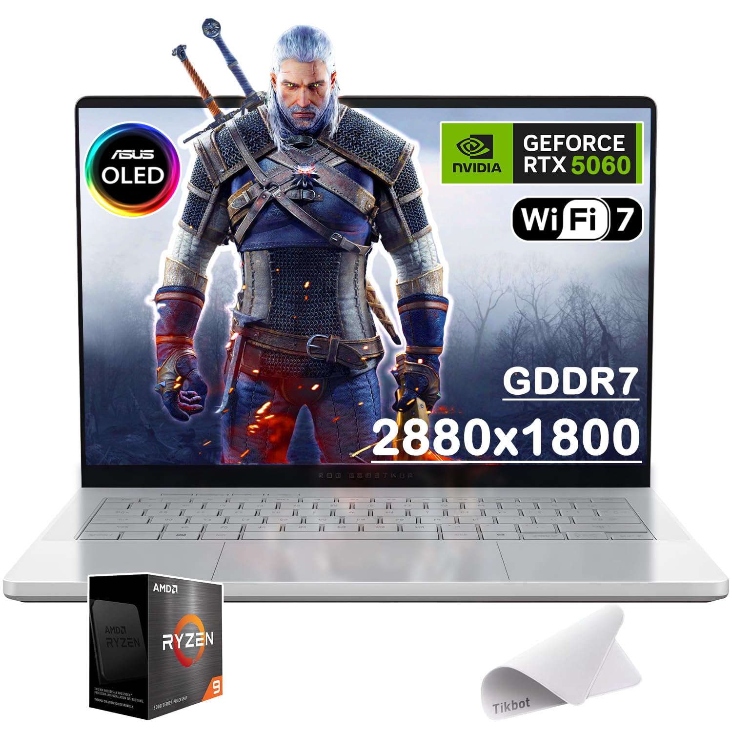 ASUS ROG Zephyrus G14 (2026, AMD Ryzen AI 9 365, RTX 4070)
