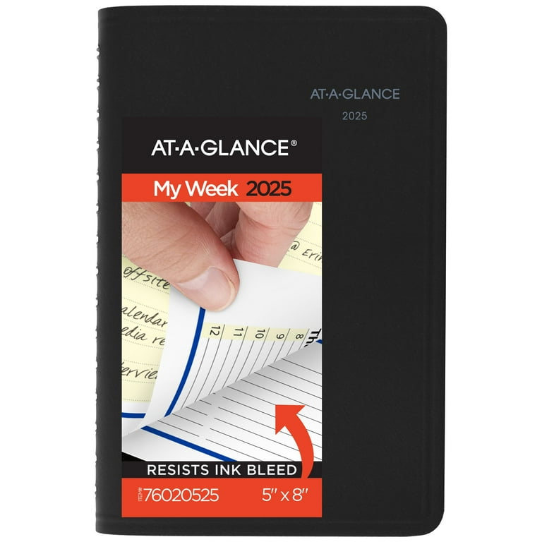 AT-A-GLANCE Rapid-Add Weekly/Monthly Planner 2025