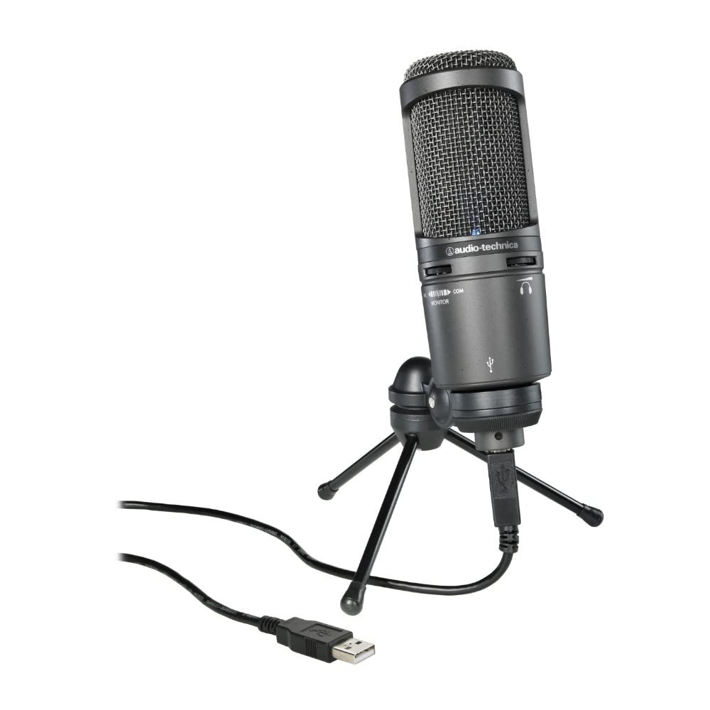 Audio-Technica AT2020 Cardioid Condenser Microphone