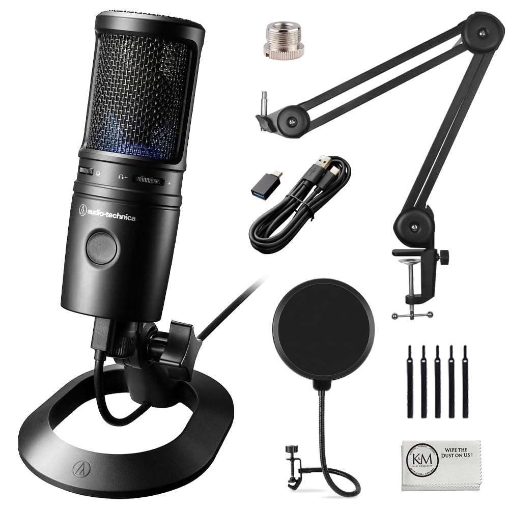 Audio-Technica AT2020USB-X Cardioid Condenser USB Microphone