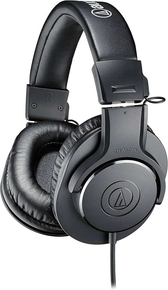 Audio-Technica ATH-M20x Professional Monitor Headphones