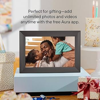 Aura Carver Digital Picture Frame 10.5 inch HD Wi-Fi Digital Photo Frame
