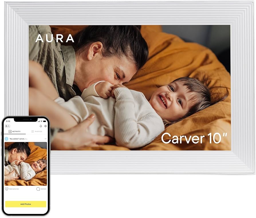 Aura Carver Digital Picture Frame (10.5-inch WiFi Enabled)