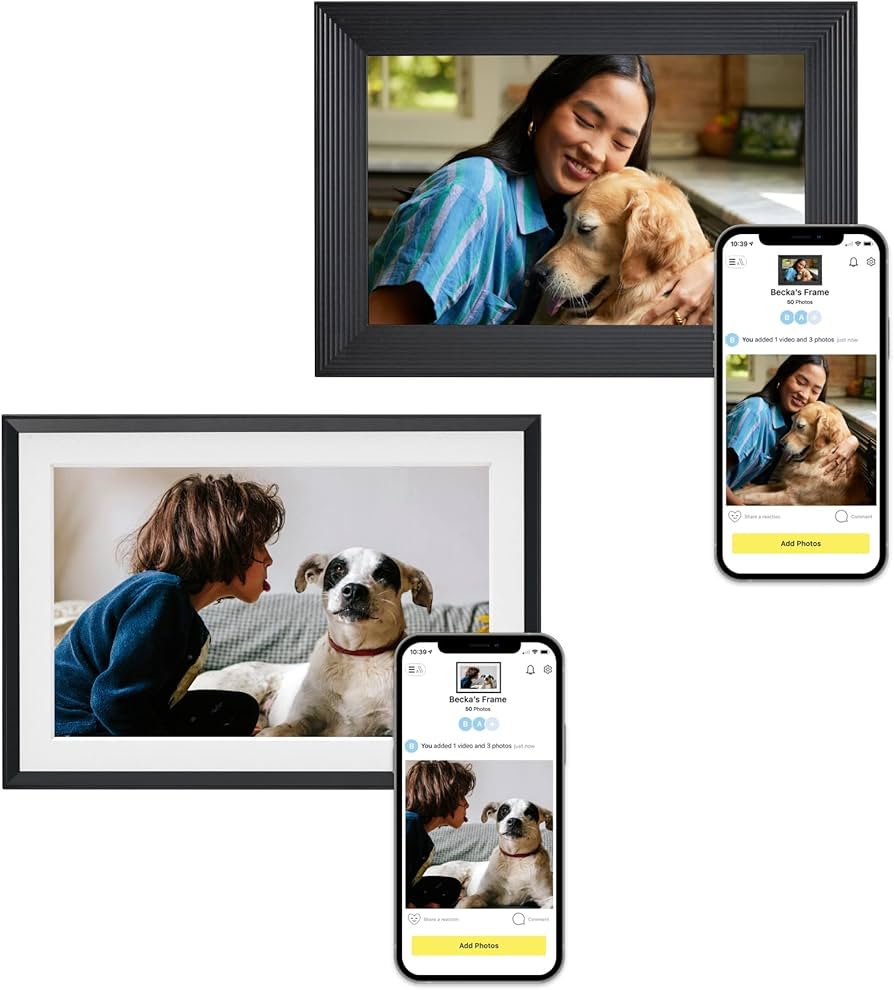 Aura Carver Mat Frame 15-inch Digital Photo Frame