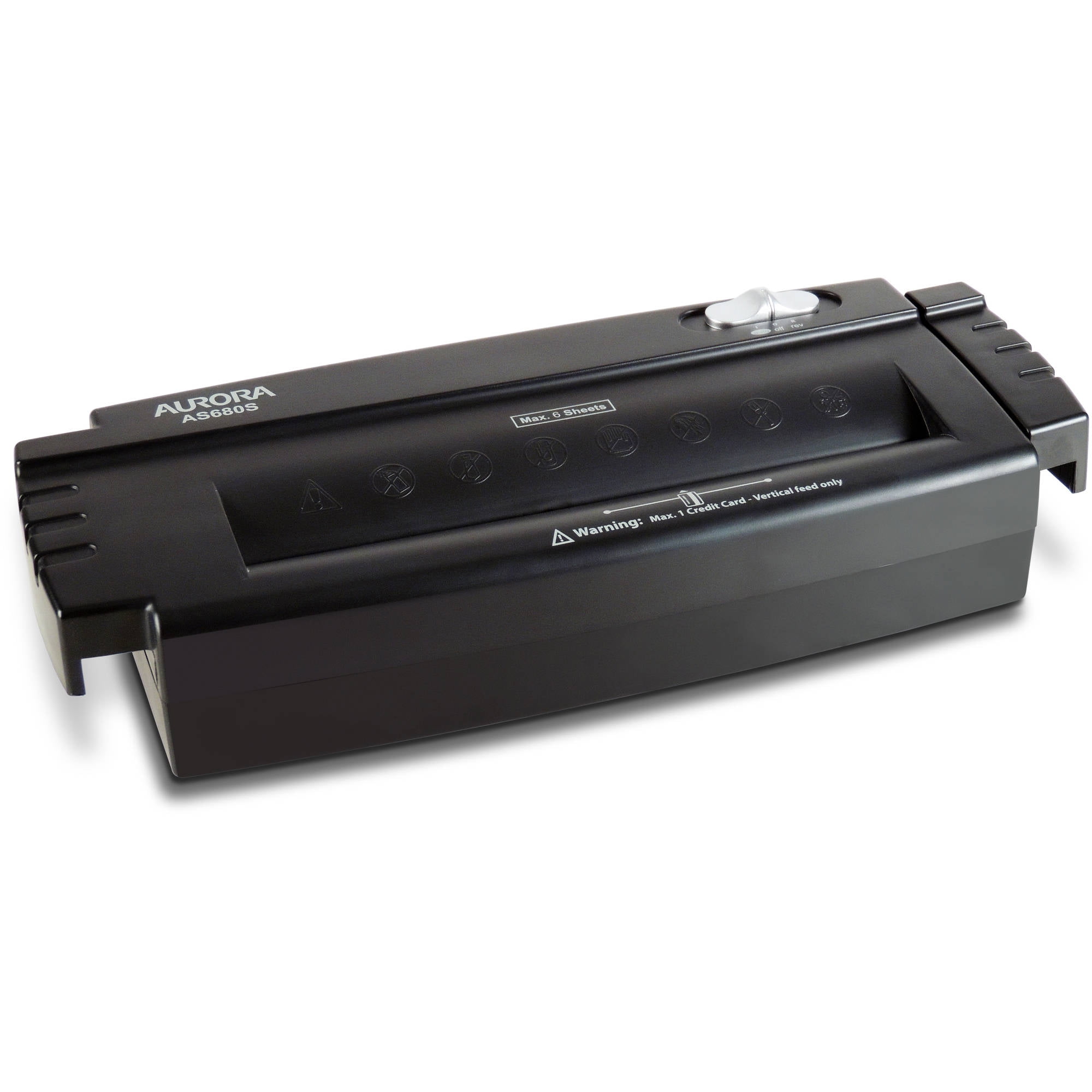 Aurora AS680S 6-Sheet Cross-Cut Personal Shredder
