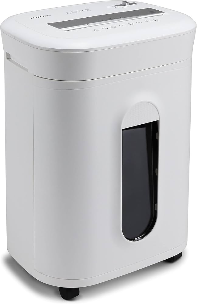 Aurora AU1210MA 10-Sheet High Security Micro-Cut Shredder