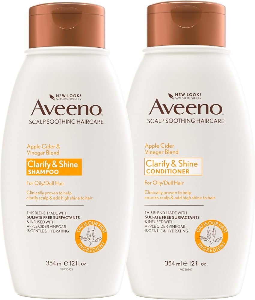 Aveeno Apple Cider Vinegar Blend 2-in-1 Shampoo & Conditioner