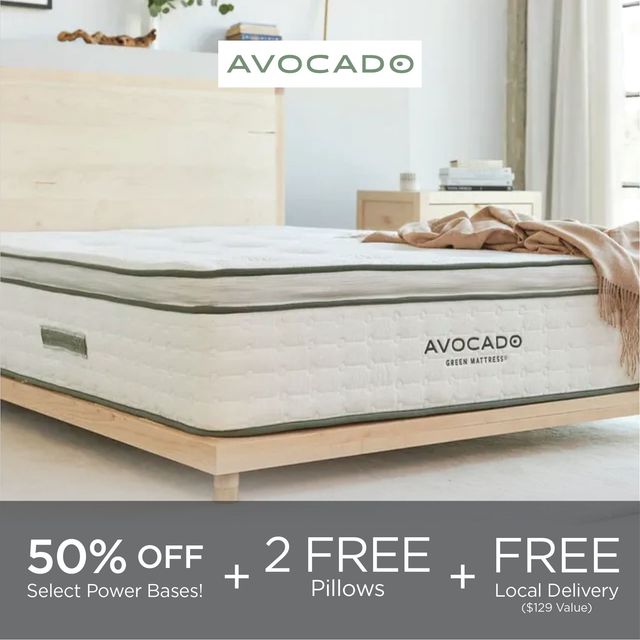Avocado Green Mattress (Pillow Top, Queen)