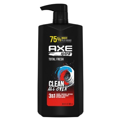Axe 3-in-1 Shampoo, Conditioner & Body Wash