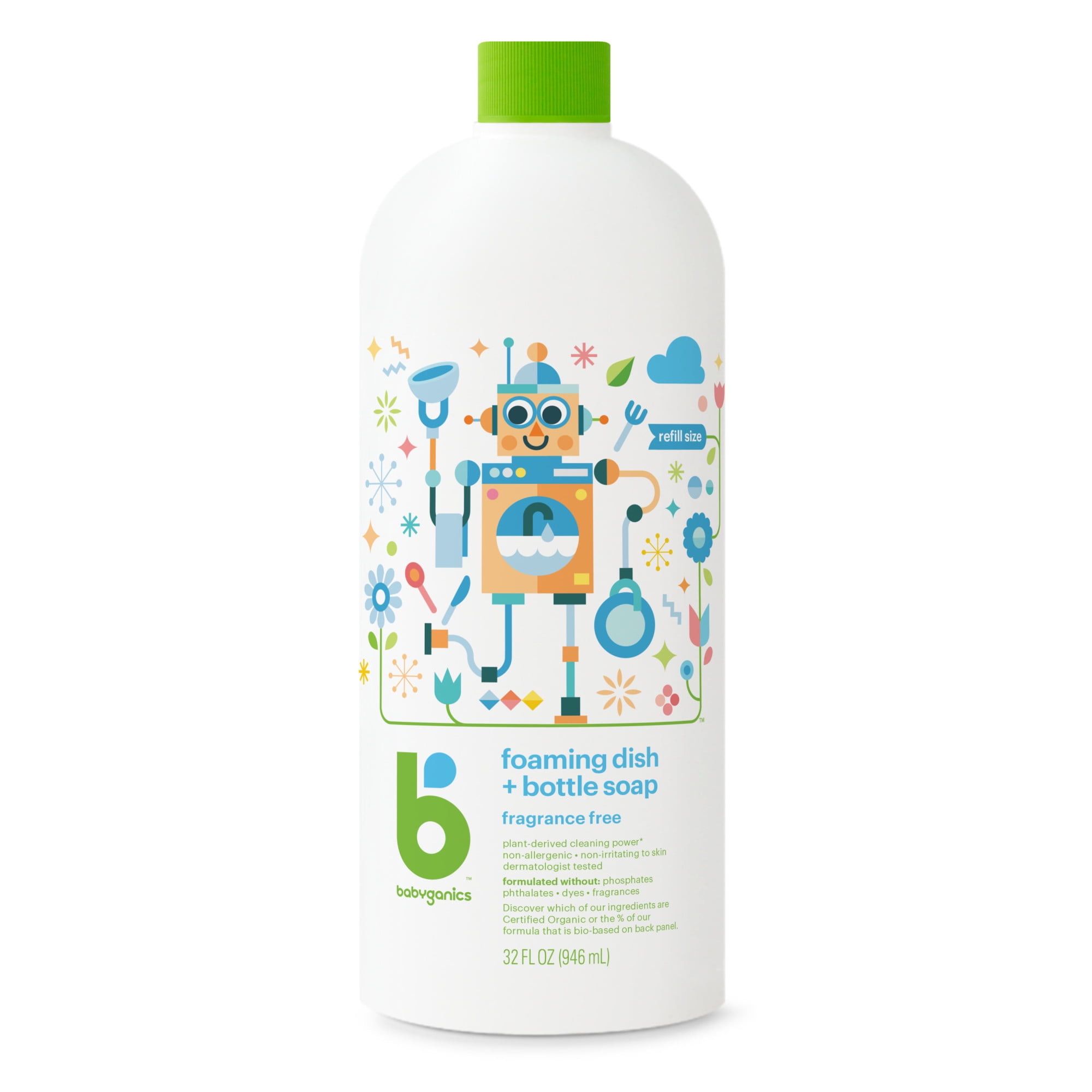Babyganics Foaming Dish + Toy Cleaner
