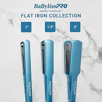 BaBylissPRO Nano Titanium Straightening Flat Iron