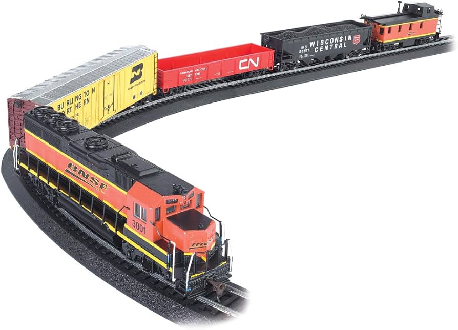 Bachmann Trains Rail Chief Ready To Run Electric Train Set, HO Scale