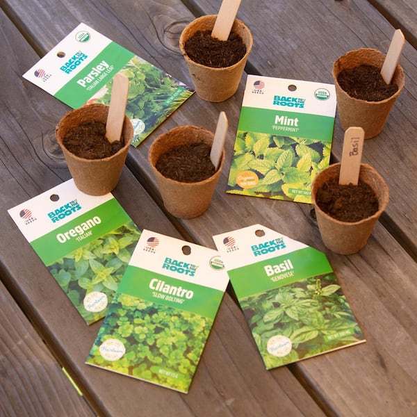 Back to the Roots Organic Herb Seed Collection