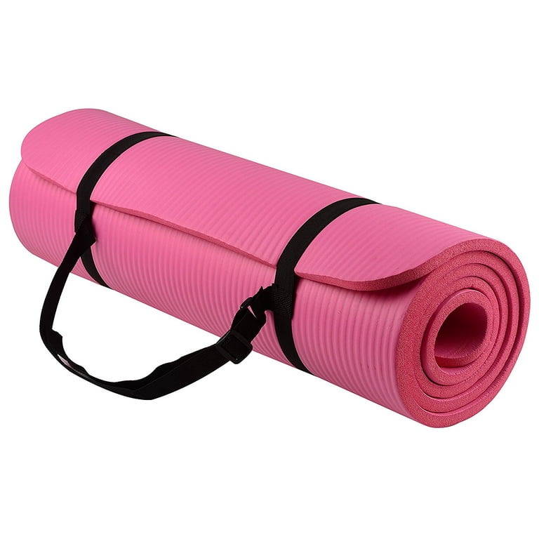 BalanceFrom GoYoga Extra Thick Hot Yoga Mat 1/2-Inch