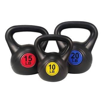 BalanceFrom Rubber Hex Head Kettlebell