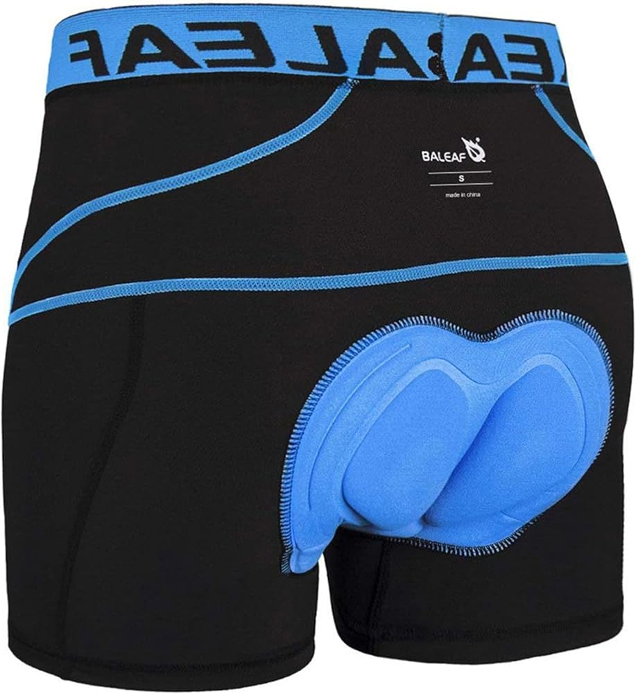 Baleaf Men's 3D Padded Cycling Shorts