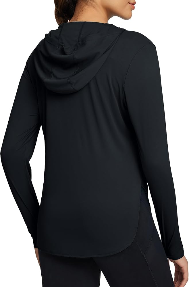 Baleaf Women's Long Sleeve Hoodie with Thumb Holes