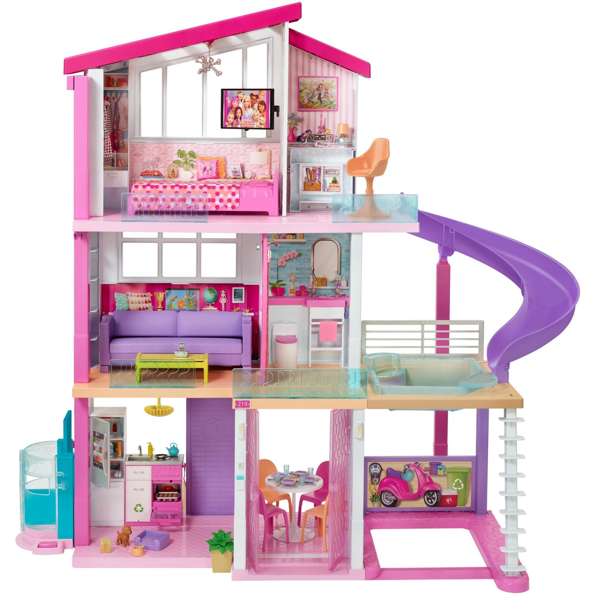 Barbie DreamHouse Dollhouse with 70+ Accessories