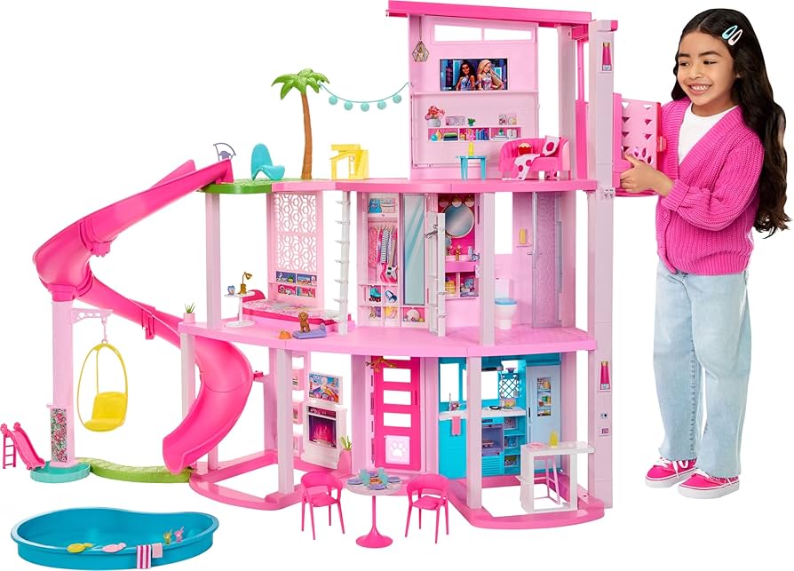 Barbie Dreamhouse Playset (RY8F4) with 70+ Accessories