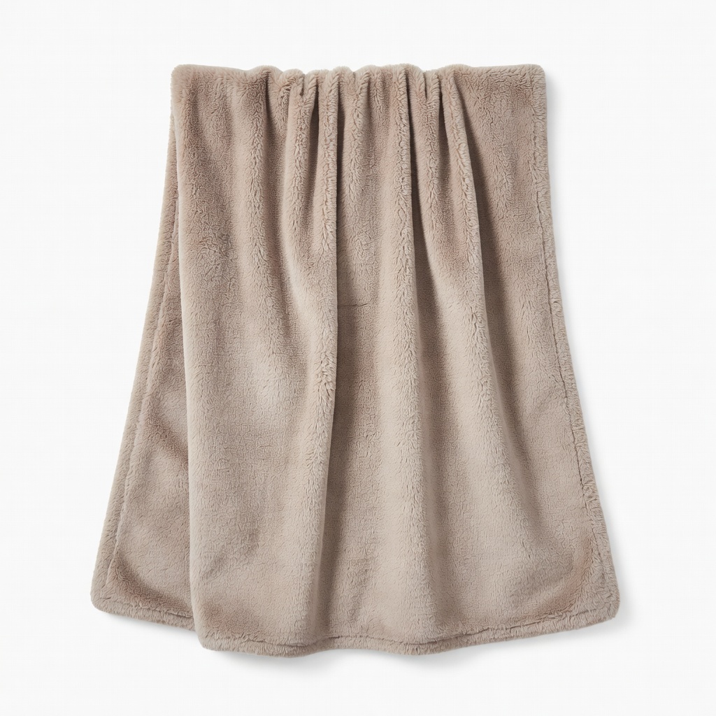 Barefoot Dreams CozyChic Throw Blanket in Classic Taupe