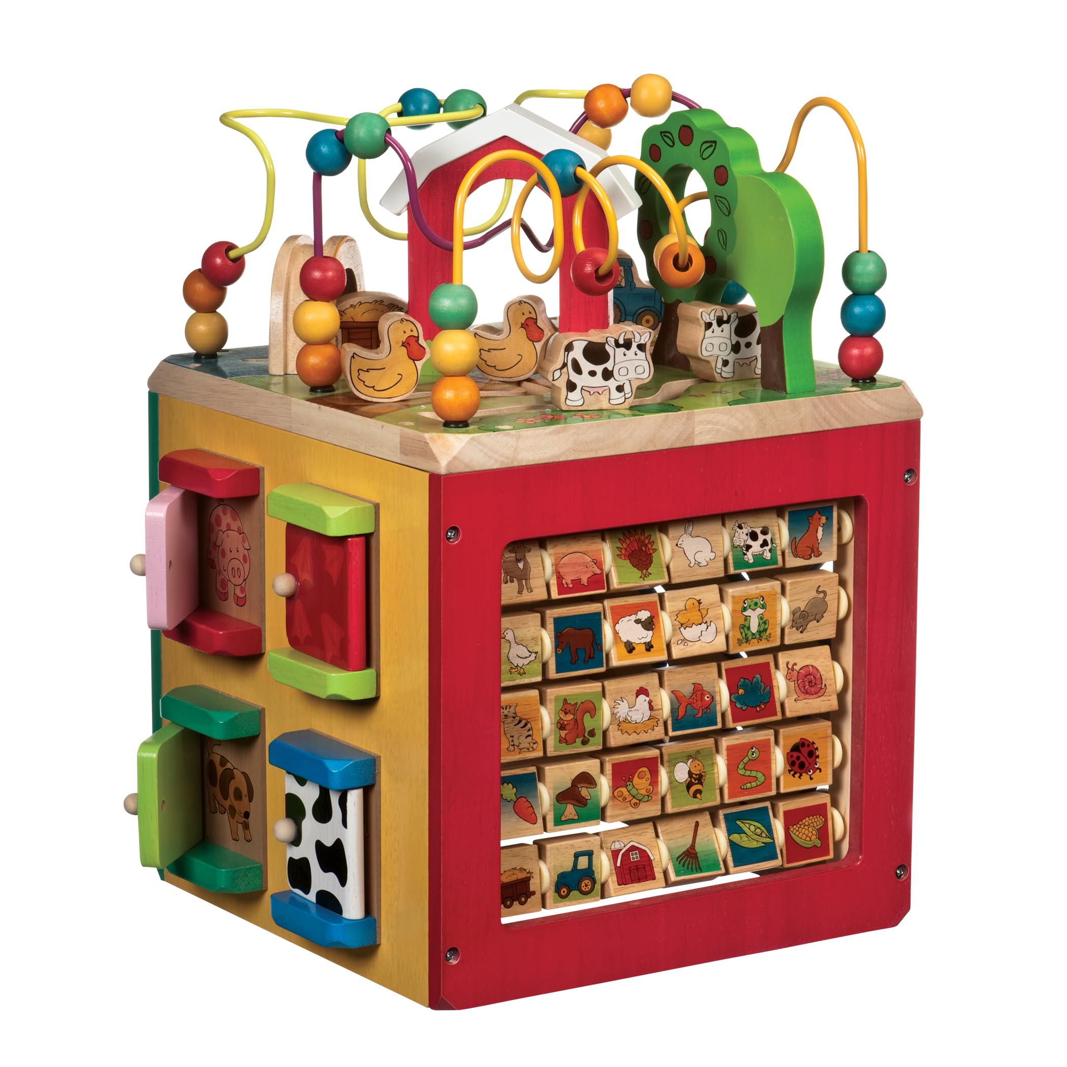 Battat Discover 'n Grow Take-Along Activity Cube