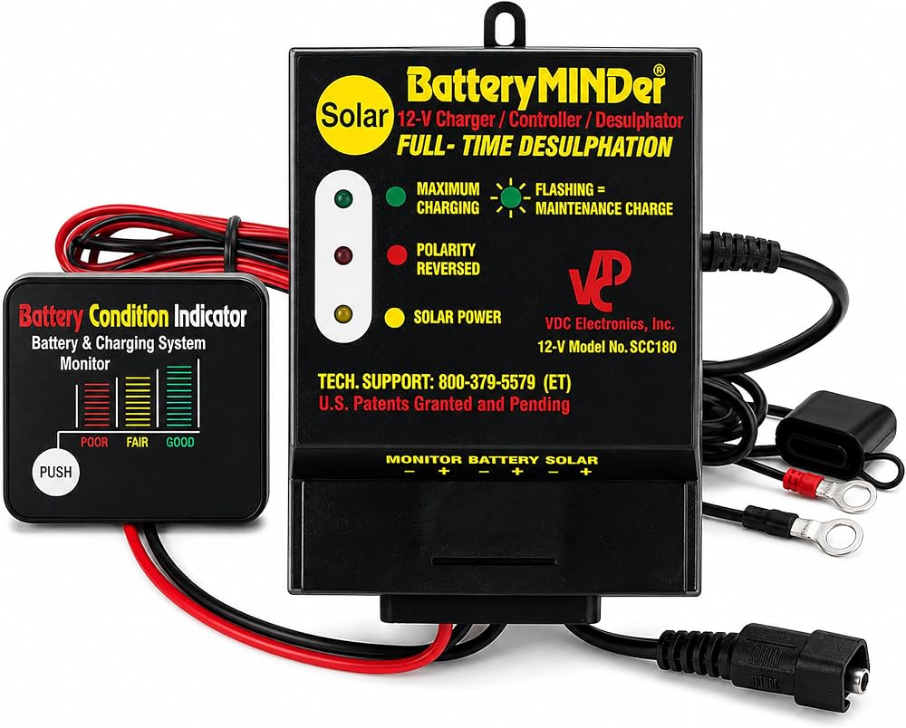 BatteryMINDer 2012-6 Solar Battery Maintainer