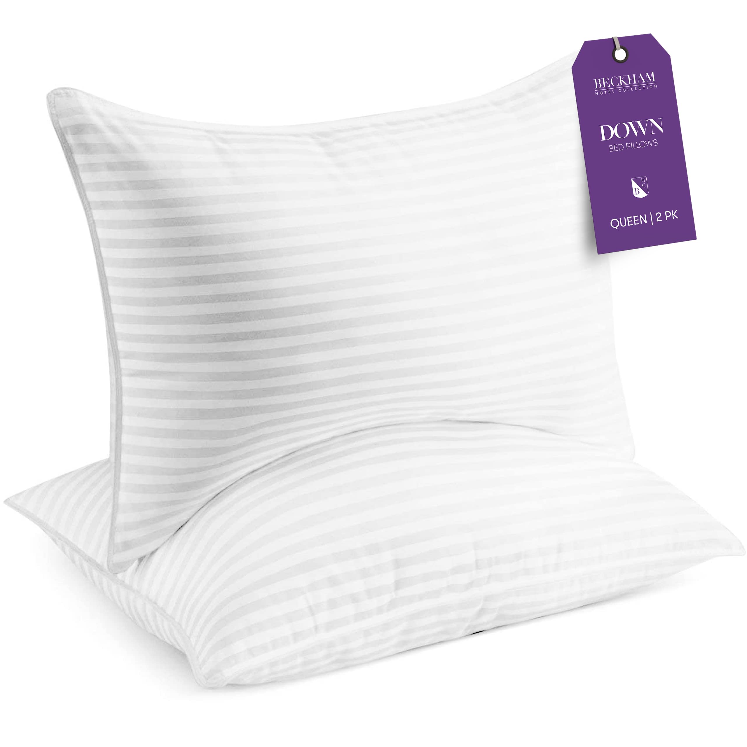 Beckham Hotel Collection Gel Pillow (Queen Size, 2-Pack)