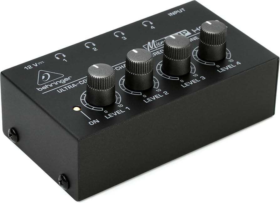 Behringer HA400 Microamp 4-Channel Headphone Amplifier