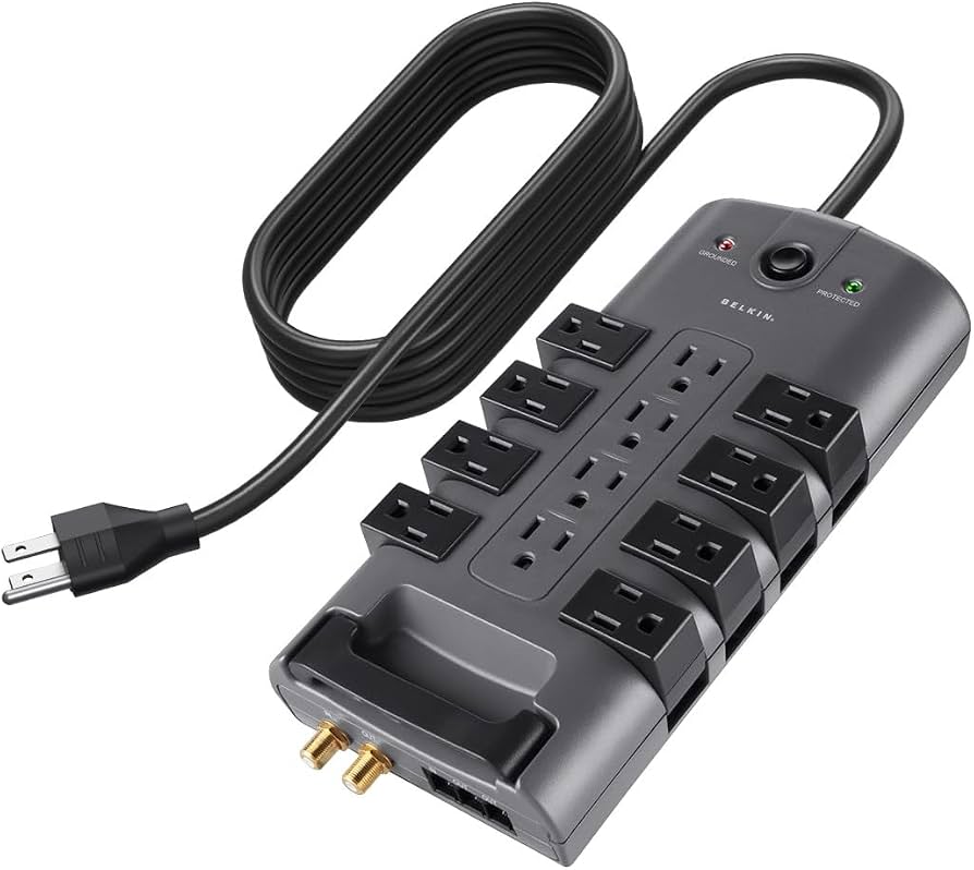 Belkin 12-Outlet Surge Protector (ASIN: B004G2ZWNA), 4320 Joules