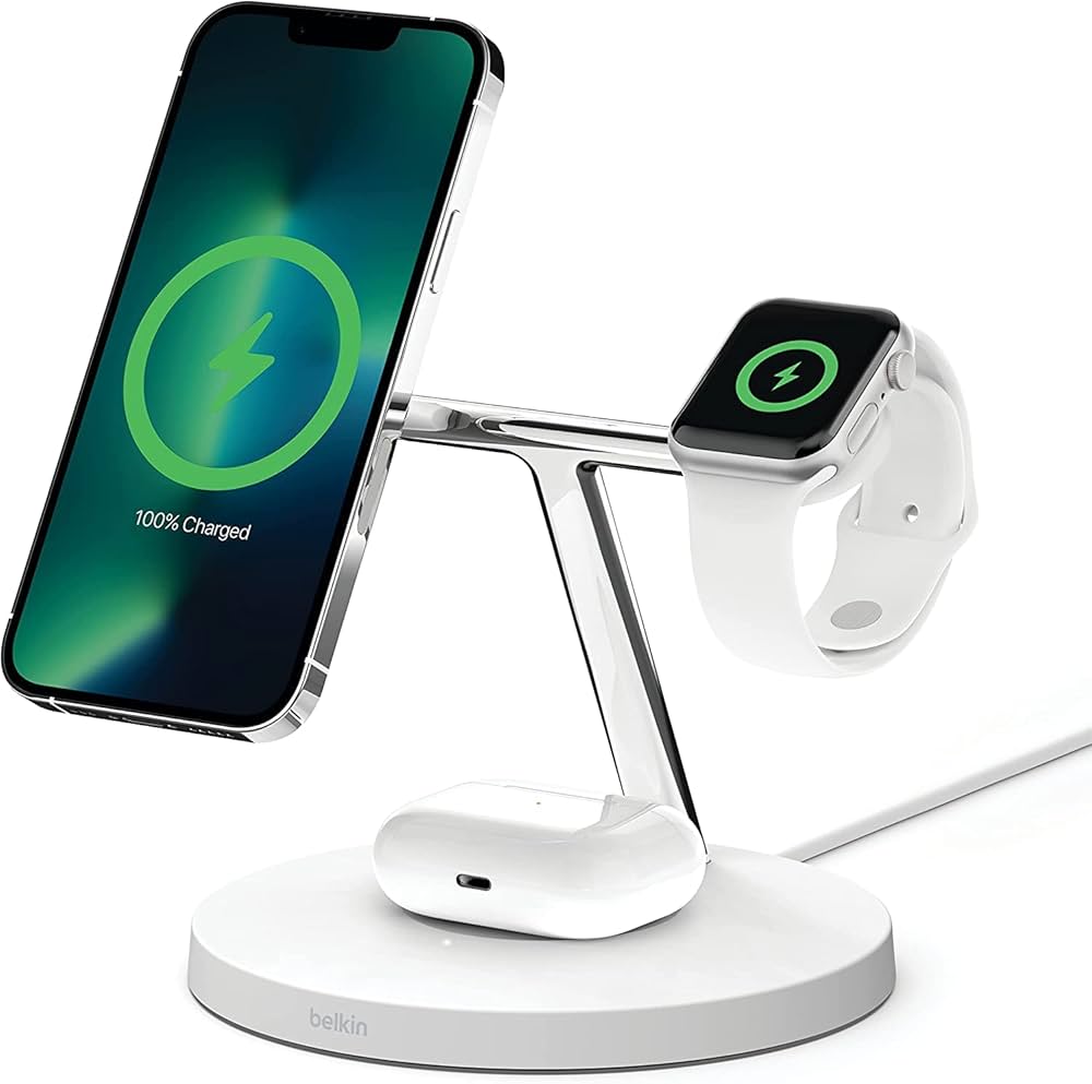Belkin BoostCharge Pro 3-in-1 Wireless Charger (2025)