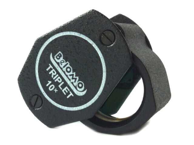 BelOMO 10x Triplet Loupe Magnifier