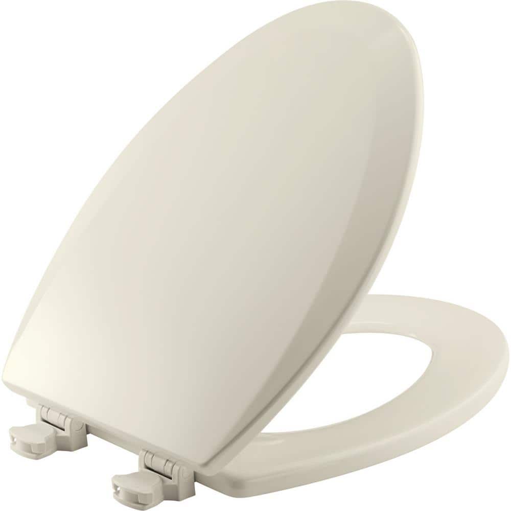 BEMIS 1550EC 001 Elongated Molded Wood Slow Close Toilet Seat