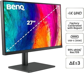 BenQ PD2705U 27" 4K IPS Designer Monitor