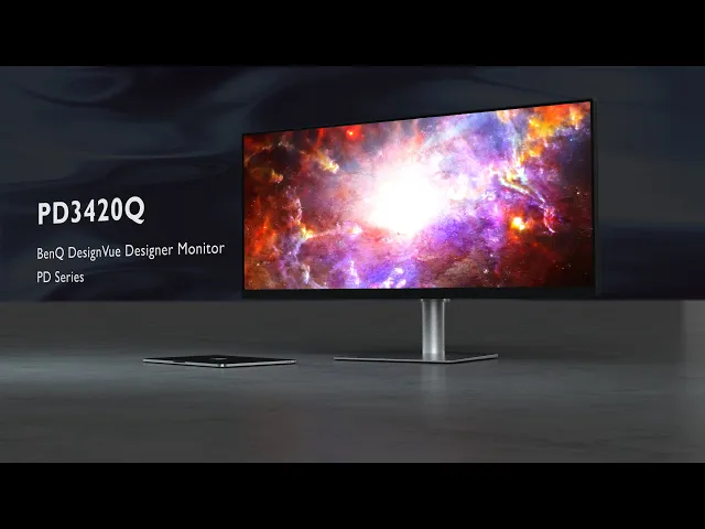BenQ PD3420U 34-inch UWQHD Thunderbolt 4 Designer Monitor
