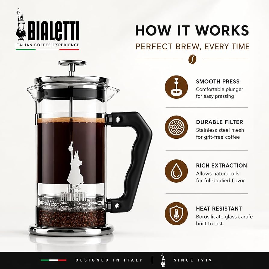 Bialetti French Press Coffee Maker