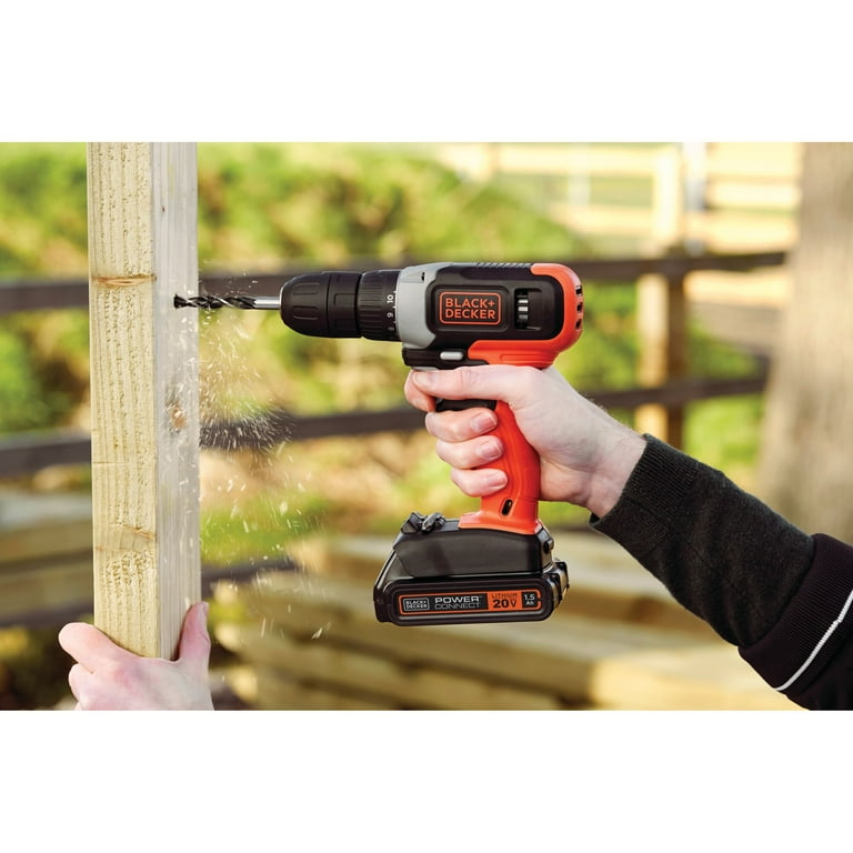 Black+Decker 20V MAX Cordless Drill/Driver Kit BCD702C