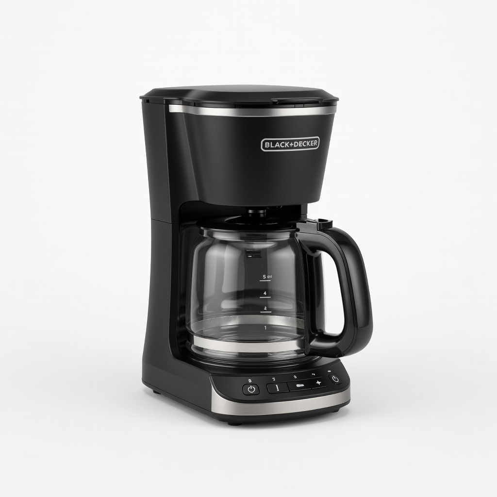 BLACK+DECKER 5-Cup Coffee Maker CM0700BK