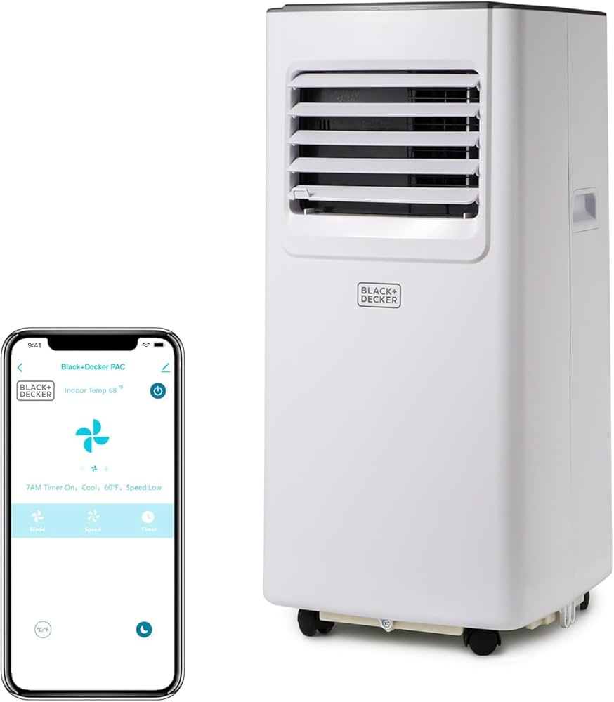 BLACK+DECKER Smart Portable AC 8,000 BTU